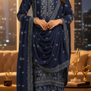Embroidered Organza Suite
